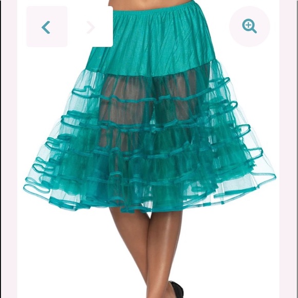 NWT KNEE LENGTH PETTICOATS IN MULTIPLE COLORS! - Picture 7 of 11